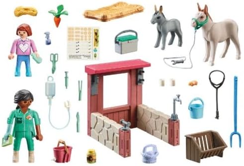 Playmobil 71471 Country: Farmyard Veterinarian Starter Pack, animal play sets, s 5