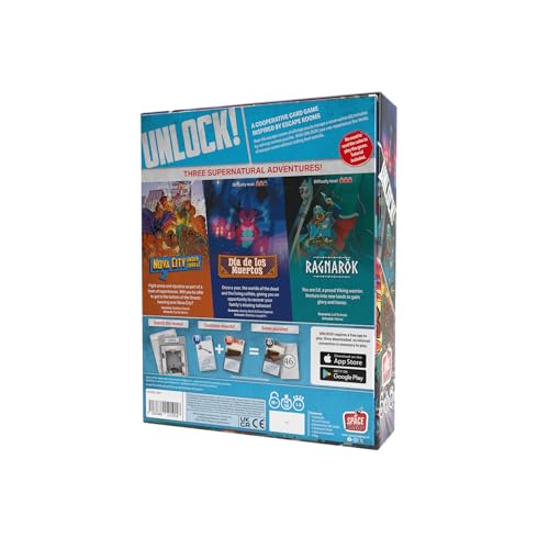 Space Cowboys Unlock! 12 Supernatural Adventures Cooperative Card Game 5