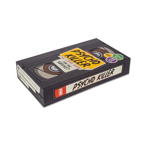 Escape Tabletop Games Psycho Killer Card Game – VHS-Style Horror Survival Party Game for Adults 6