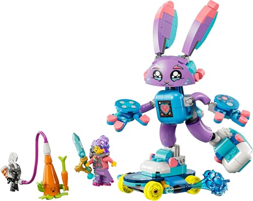 LEGO DREAMZzz Izzie and Bunchurro the Gaming Bunny Building Set - 2-in-1 Fantasy Playset for Kids 7+ 16