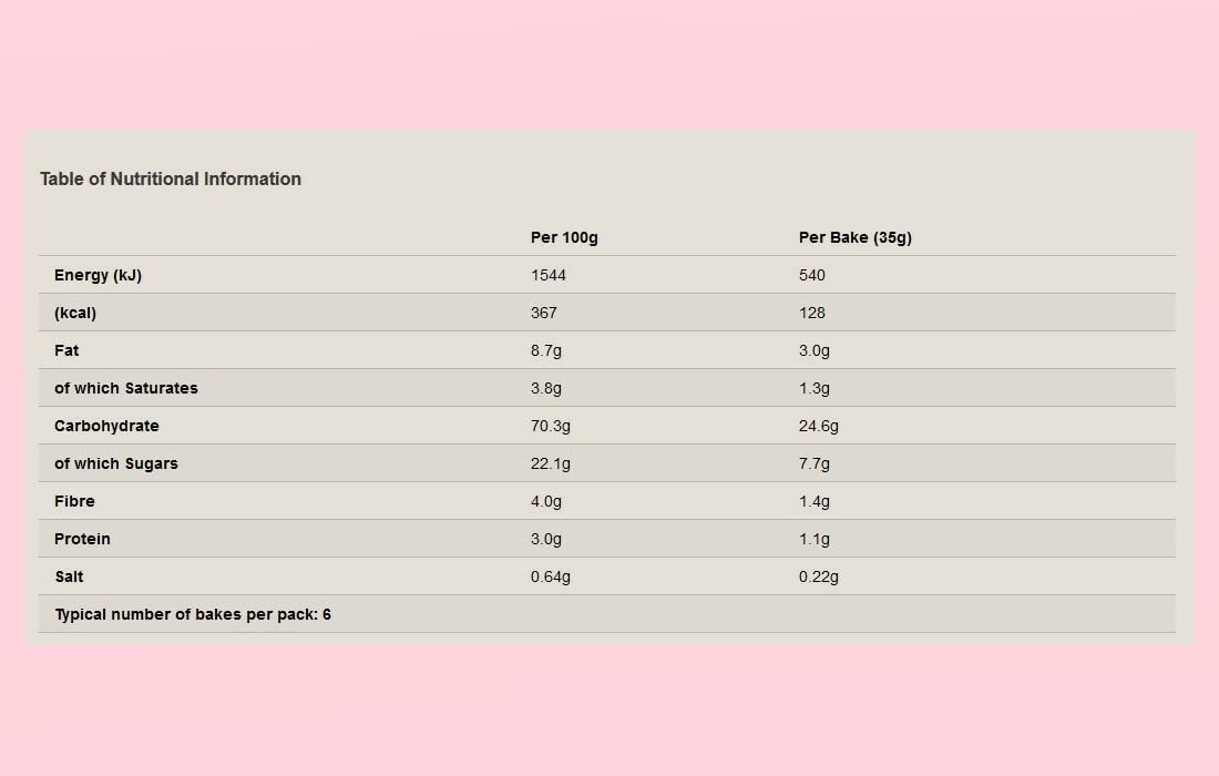 Go Ahead Fruit & Oat Bakes Strawberry Flavour – Pack of 6 Bars (210g)