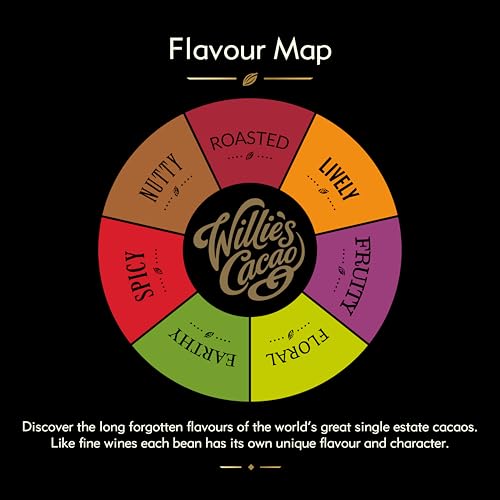 Willie's Cacao - Rio Caribe 72% Dark Chocolate Bar - 50g - Nutty, Coffee Notes 8