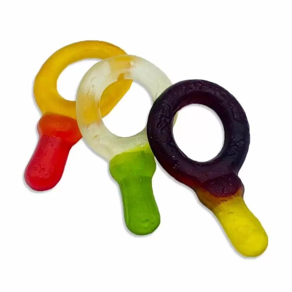 HARIBO Giant Dummies – 60 Pieces of Fruity Gummy Sweets – 816g Tub