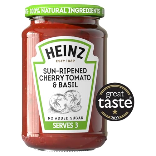 Heinz Cherry Tomato & Basil Pasta Sauce 350g 5