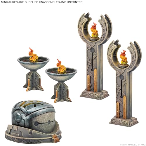 Atomic Mass Games Marvel: Crisis Protocol - Battle for Asgard Terrain Set Expansion (FFGCP95) 4