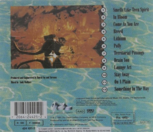 Nirvana - Nevermind [audioCD] 2