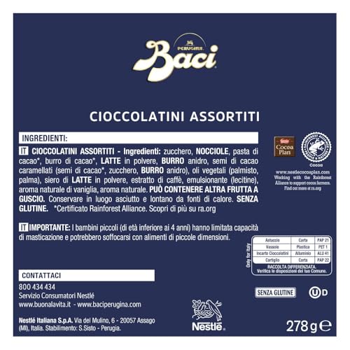 Baci Perugina - Christmas Advent Calendar with Assorted Chocolate Truffles & Hazelnut Fillings 10