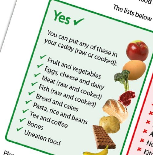 All-Green 30L Compostable Kerbside Caddy Liners - 10 Bags, Star-Sealed Base, EN 13432 Certified