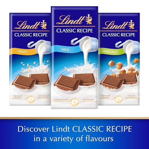 Lindt Classic Recipe Milchschokolade Karamell Meersalz 100g 6