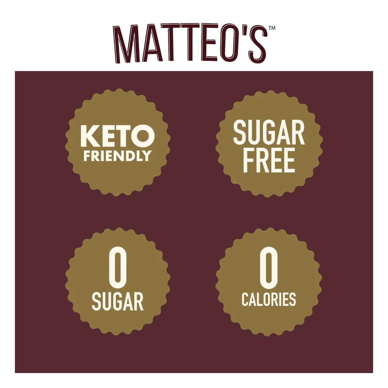 Matteo's Sugar Free Coffee Syrup - Caramel Flavor | 0 Calories, 0 Carbs | 750 ml 3