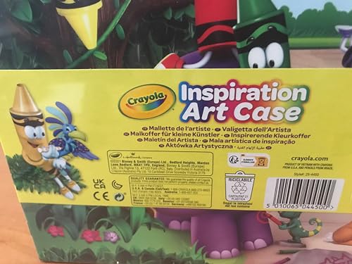 Crayola Inspiration Art Case - 155-Piece Kids Art Supply Set with Crayons, Markers & Pencils 8