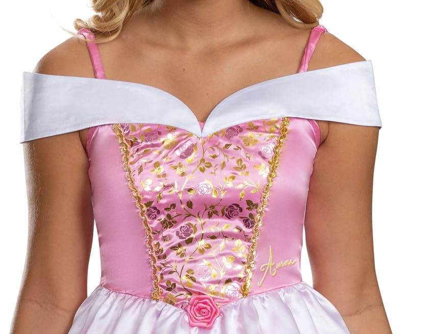 Disguise Aurora Basic Plus Adult Fancy Dress - Disney Princess Costume 3