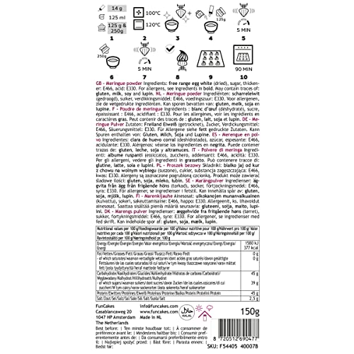 FunCakes Meringue Powder - Baking Mix for Meringues, Pavlova & American Buttercream 5