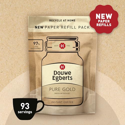 Douwe Egberts Pure Gold Instant Coffee Refill 150G (Pack of 5, 750G Total) 6