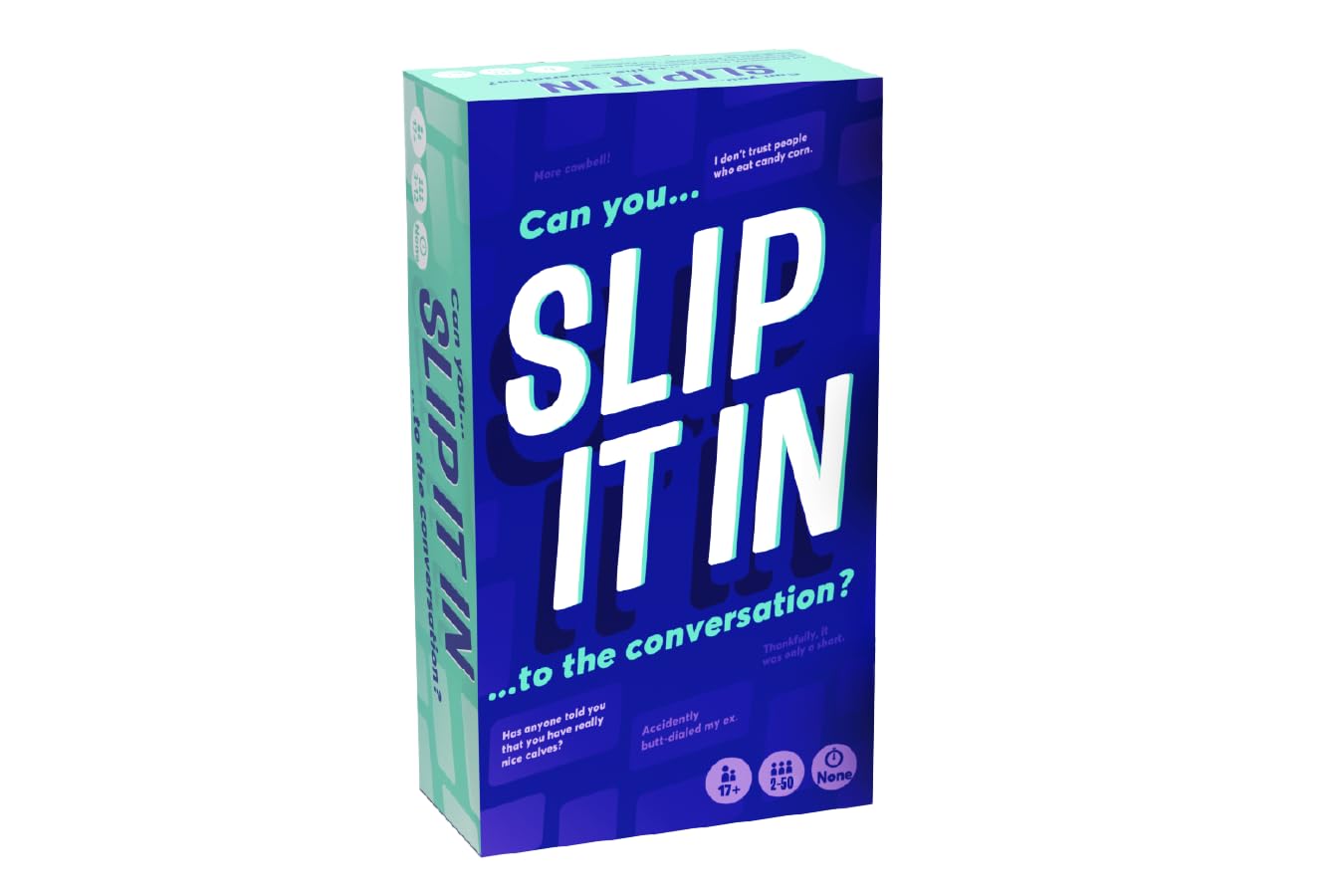 Gray Matters Games Slip It In - Party Card Game for Adults | Ages 14+ | 2.25 inch x 8.75 inch