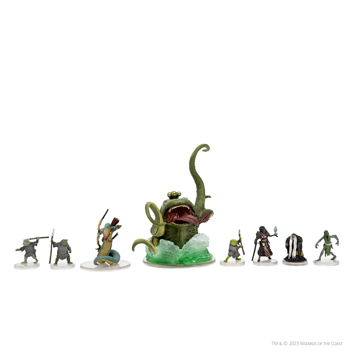 Dungeons & Dragons: Nightmare of the Frogmire Coven - Maps & Monsters Expansion for WizKids Miniatures 5