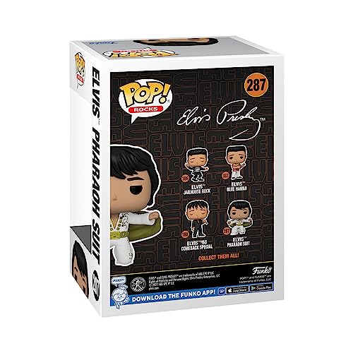 Funko POP! Rocks - Elvis Presley Pharaoh Suit Collectible Vinyl Figure (64050)