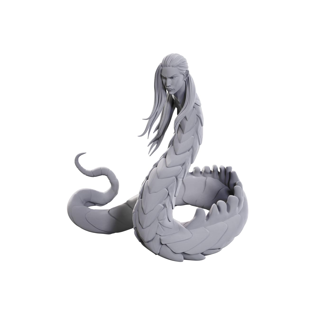 WizKids Pathfinder Deep Cuts Lunar Naga Unpainted Miniatures | Wave 23