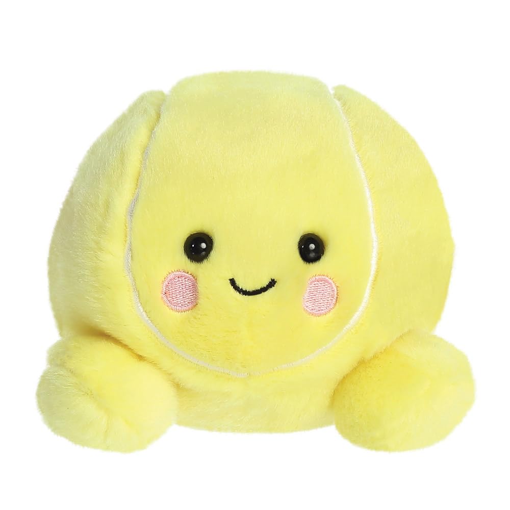 AURORA Palm Pals Ace Tennis Ball Soft Toy - 13 cm | Eco-Friendly Collectable | Suitable from Birth 1