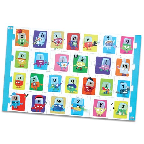 Alphablocks Jigword Puzzle - 26-Piece Interactive Alphabet Learning Game for Kids 4