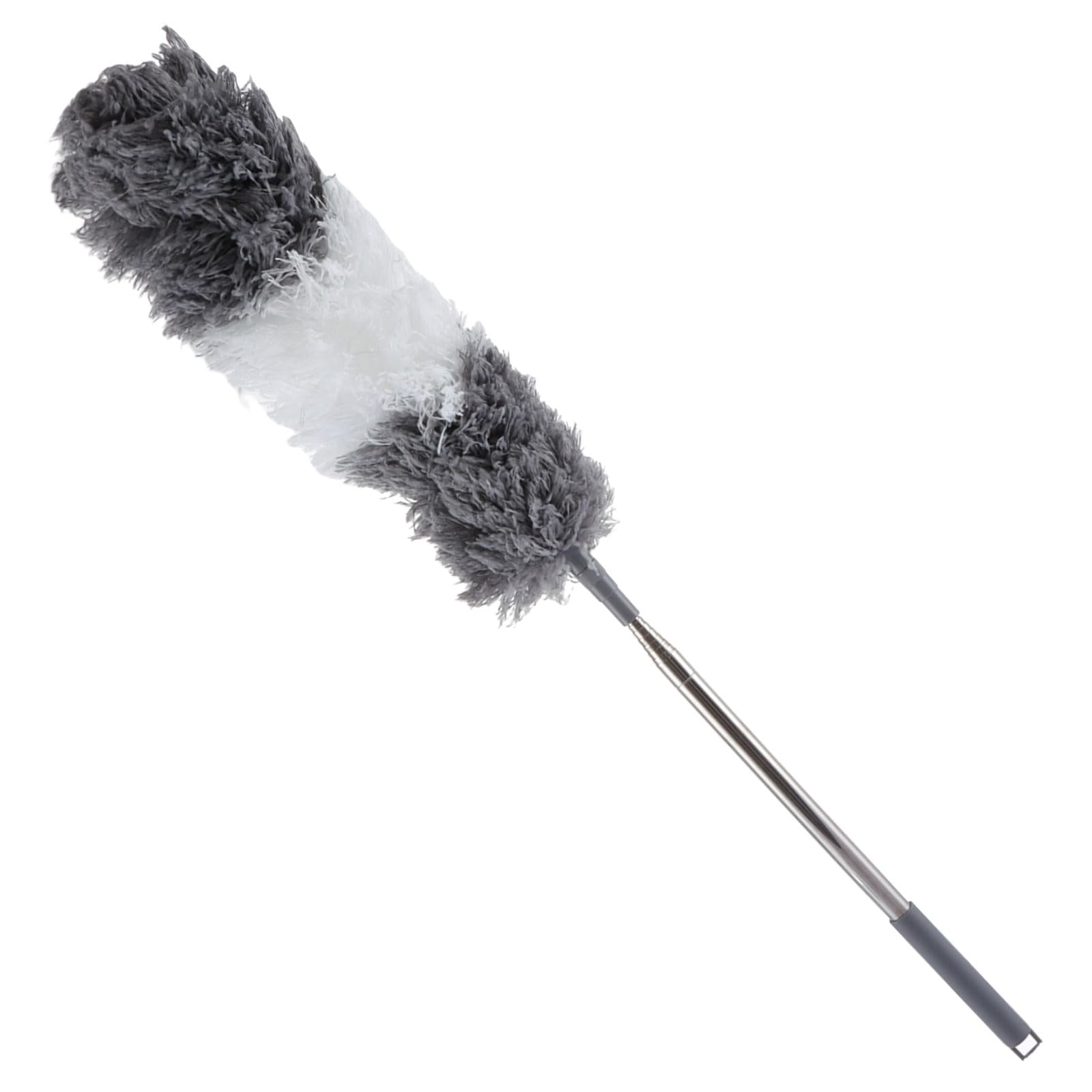 ASelected Extendable Microfiber Duster with 108" Telescoping Stainless Steel Pole