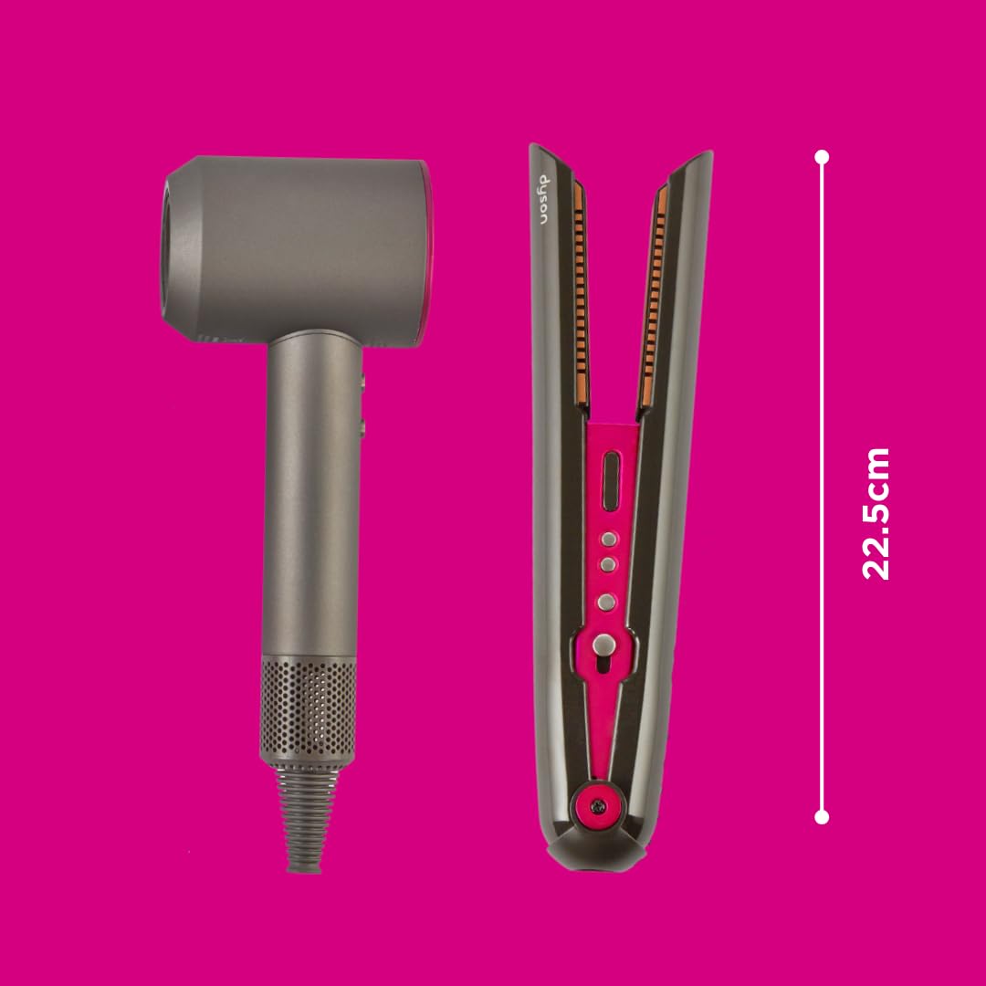 Casdon Dyson Supersonic & Corrale Deluxe Styling Set - Realistic Lights, Sounds & Cool Air Blow for Ages 3+ 19