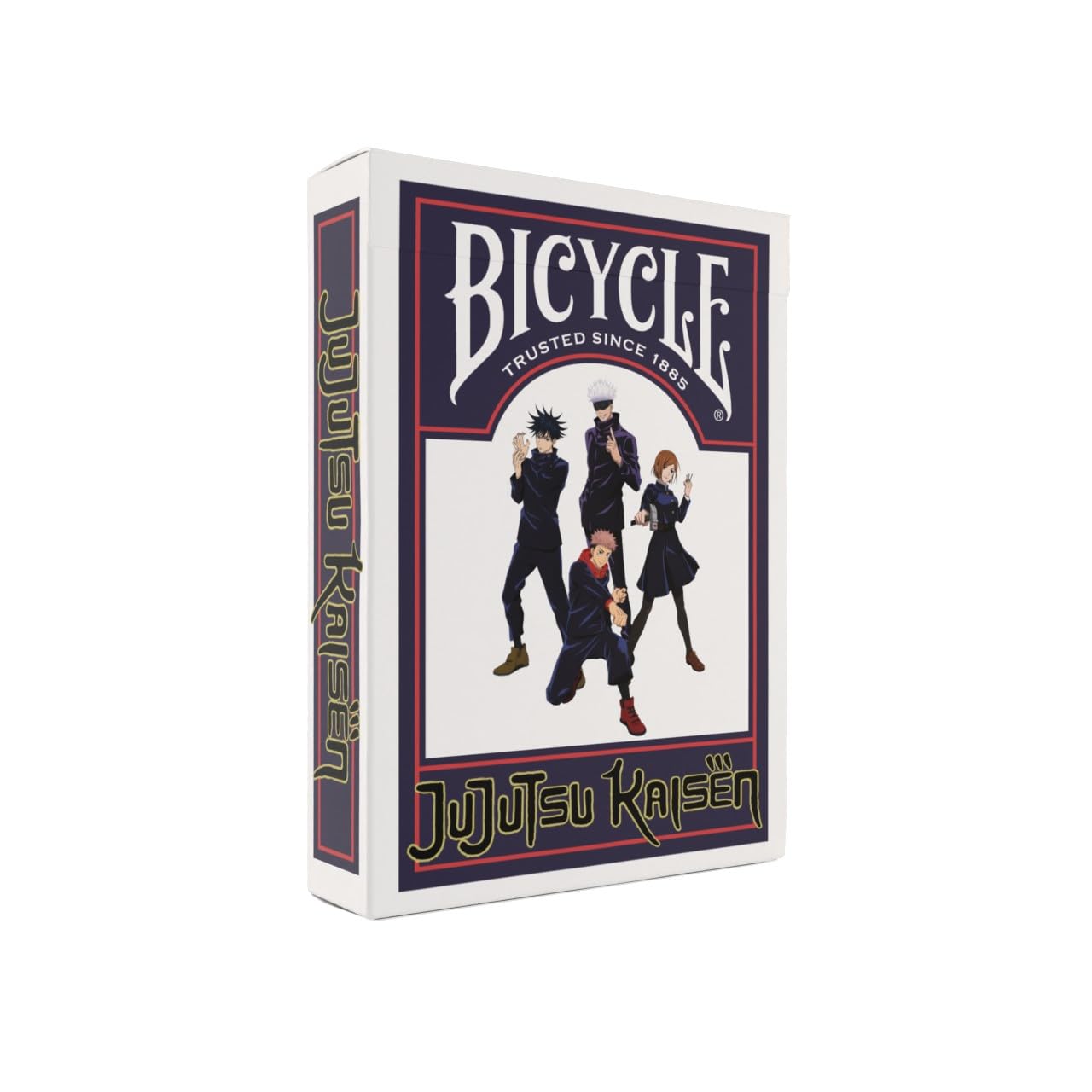 Bicycle Jujutsu Kaisen Playing Cards Deck | Custom Court Cards | Air Cushion Finish