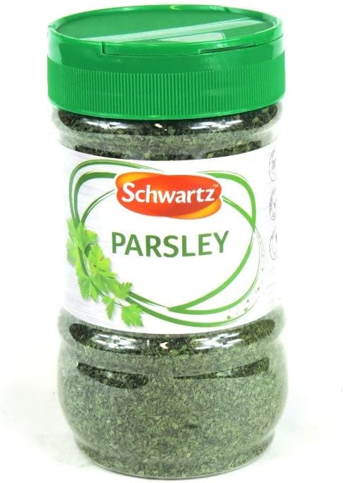 Schwartz Getrocknete Petersilie - Leichtes und frisches Kräutergewürz für Fisch, 95 g