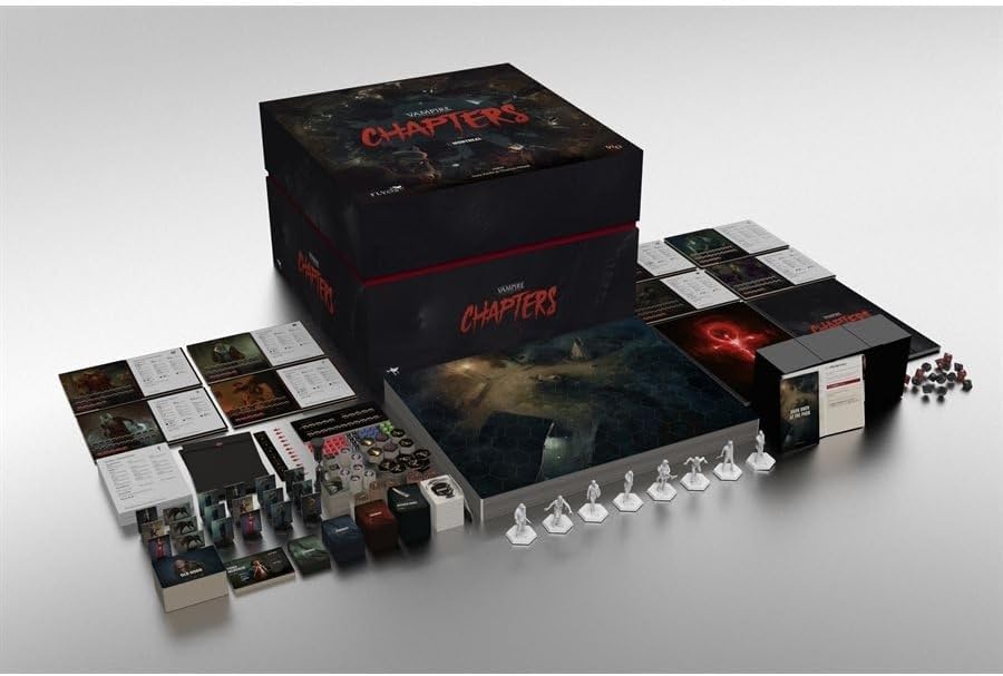 Flyos Games Vampire: The Masquerade - Chapters: Montreal – Cooperative Story-Driven Tabletop RPG