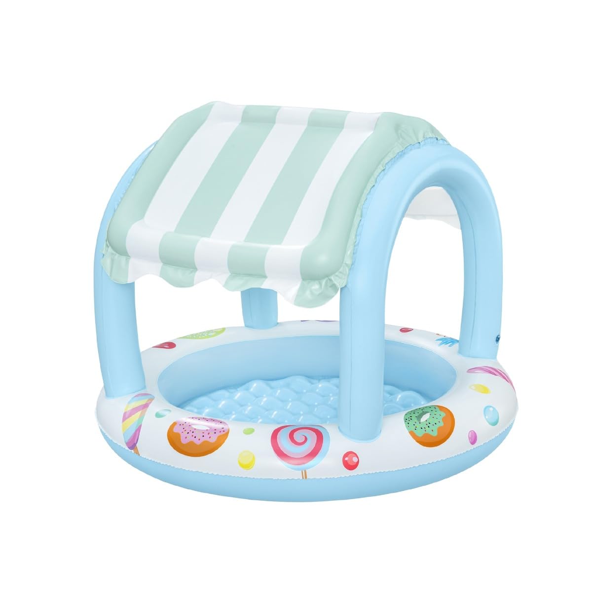Bestway Inflatable Sweet Shop Paddling Pool - Shaded, 1.04m x 84cm, Ages 2+