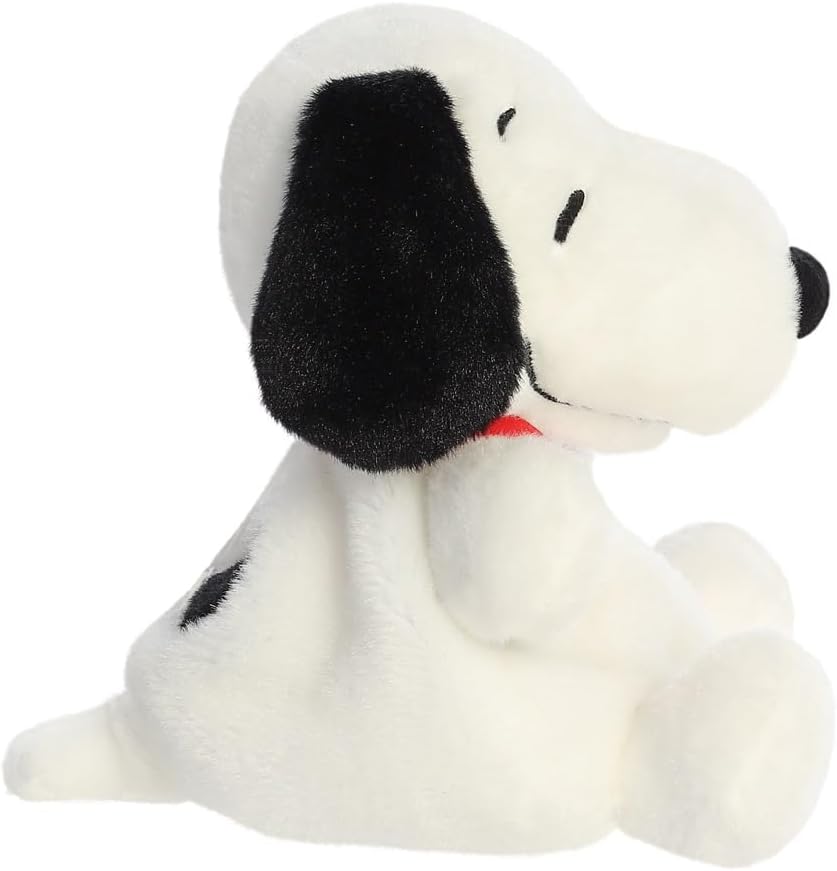 Aurora Peanuts - Snoopy 12" Soft Toy, White & Black 4