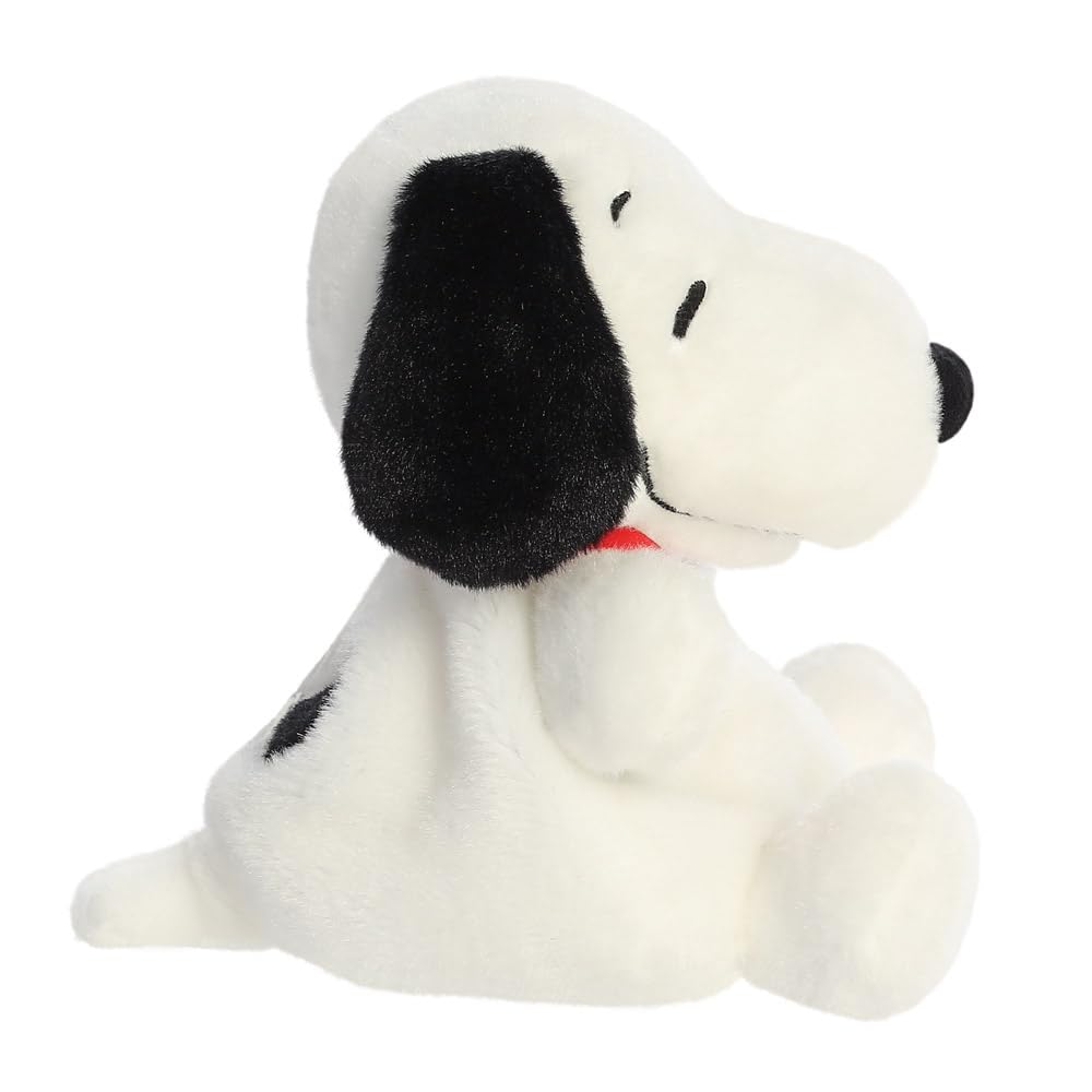 AURORA Peanuts Snoopy Soft Toy - 30 cm Plush | White & Black | Suitable from Birth