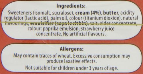 Sula - Sugar Free Strawberry and Cream Boiled Sweets (42 g)