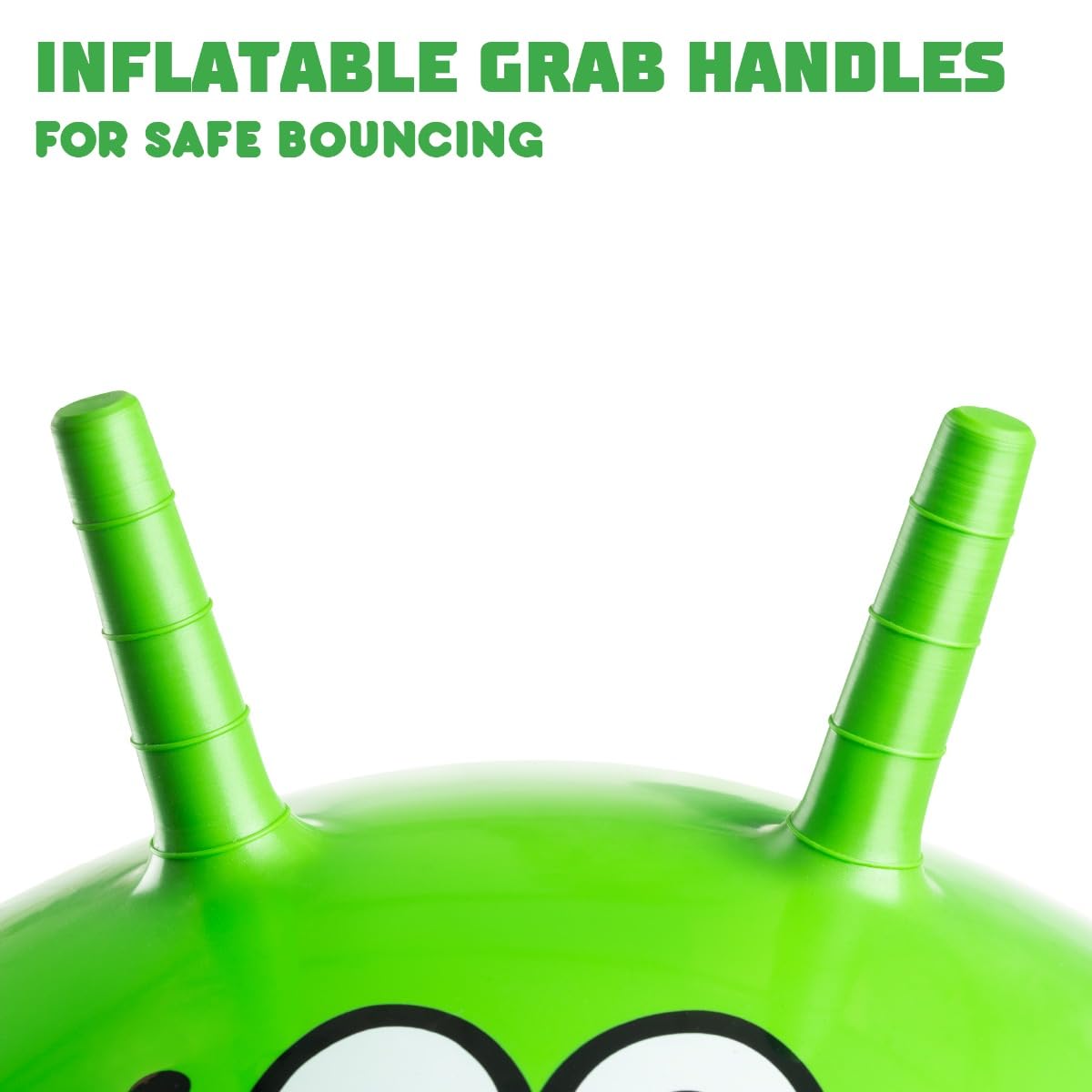 Jump N Bounce Space Hopper - Retro 24 Inch Exercise Ball for Kids 3+ 3