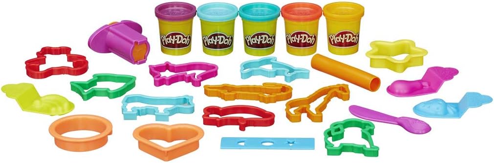 Hasbro Play-Doh Fun Tub - 5 Colors & 20 Tools for Creative Play 5