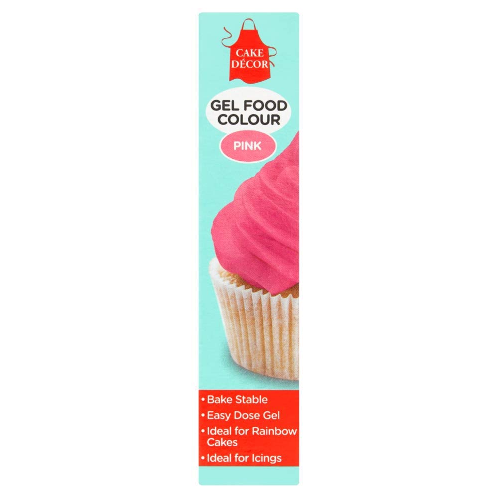 Cake Décor - Pink Gel Food Colour 19 g