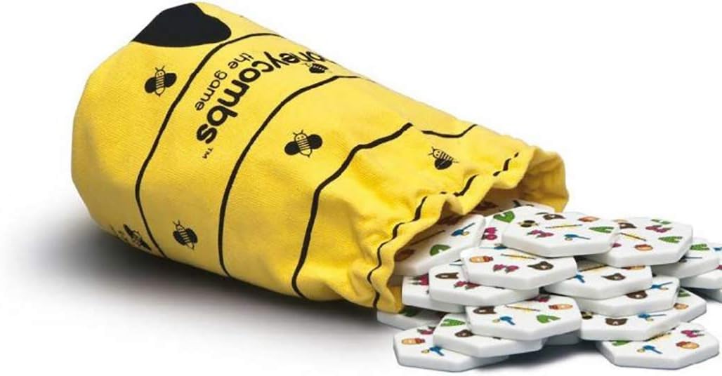 Gibsons Honeycombs Tile Matching Family Board Game