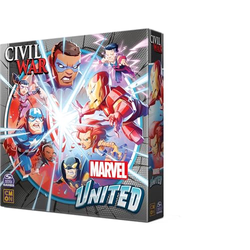 CMON Marvel United: Civil War Expansion - Board Game Expansion 6