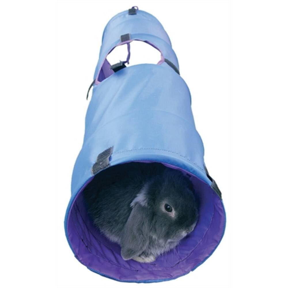 Rosewood Rabbit Activity Tunnel - 90cm Long, Polyester, Modular Connectivity