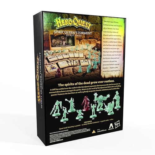 Avalon Hill HeroQuest Spirit Queen's Torment Quest Pack – Expansion for HeroQuest Game 17