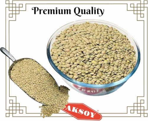 Aksoy Green Whole Lentils 1KG – High Protein, Fiber-Rich Pulses for Salads and Curries 10
