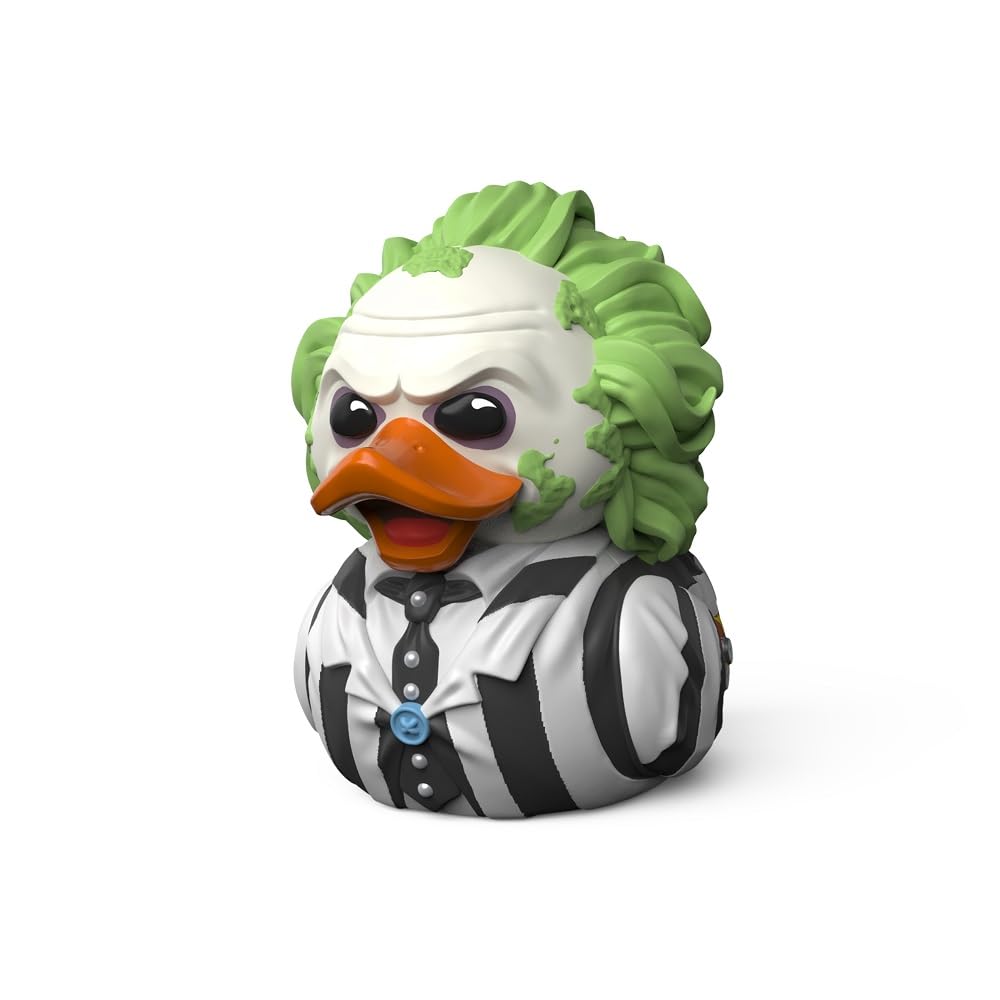 TUBBZ Mini: Beetlejuice Cosplaying Rubber Duck Vinyl Figure | 2 Inch | Collectible 1