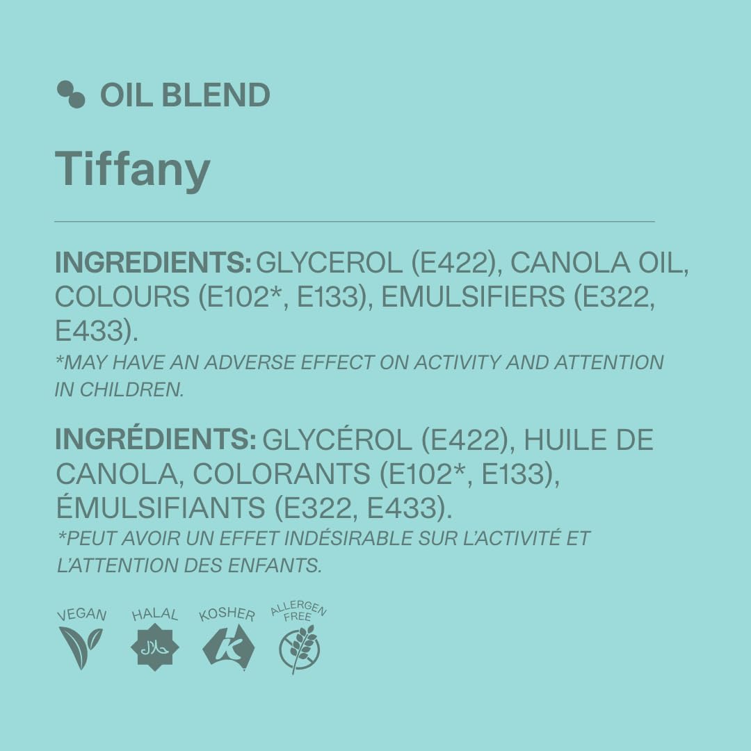 Colour Mill Oil Blend Food Colouring - Tiffany 20ml | Oil-Based Food Colour for Baking & Cake Decorating