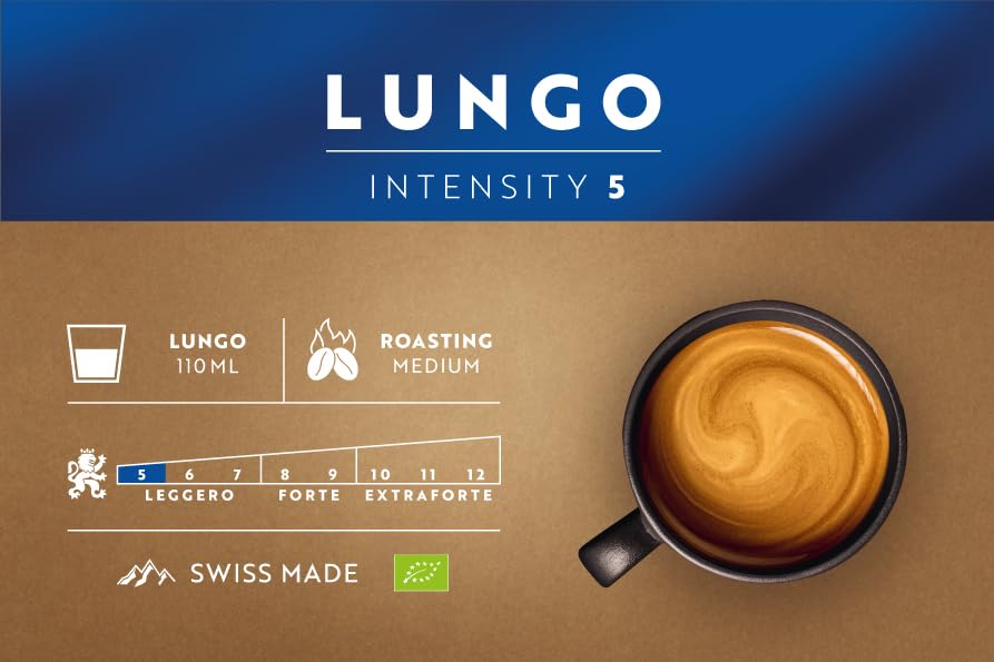 Café Royal Professional Pads, Bio Lungo, 50 Pads für Nespresso Professional Maschinen