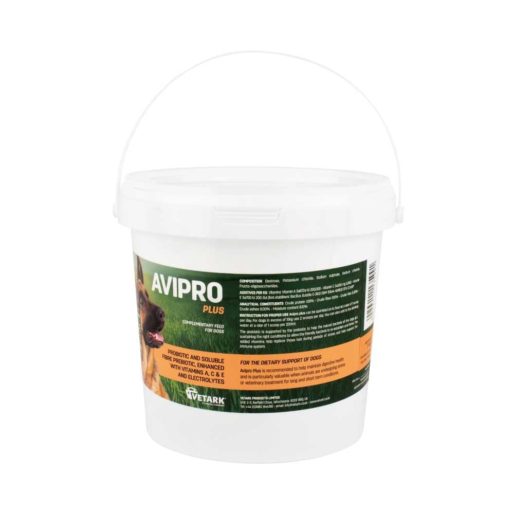 Vetark Avipro Plus Probiotic Supplement for Dogs - Gut Health Support | 300g