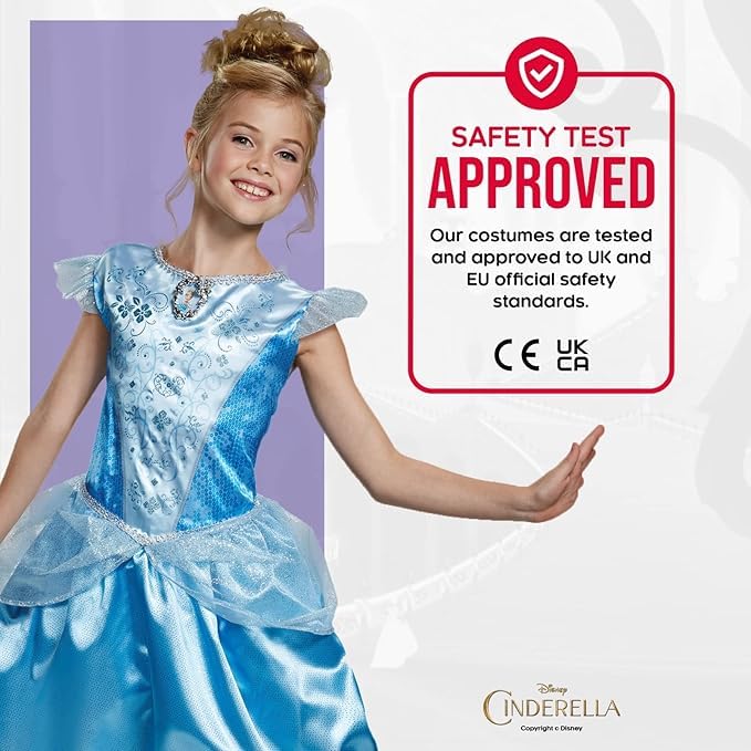 Disguise Disney Cinderella Costume - Medium (7-8 Years) 14