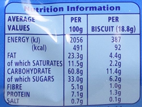 McVitie's Hobnobs Milk Chocolate Biscuits 262 g 6