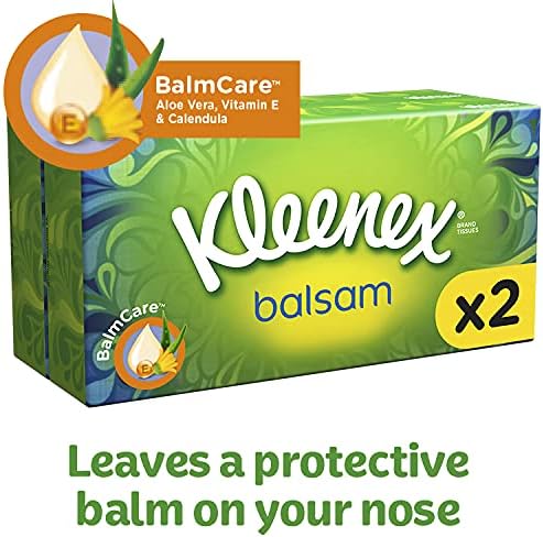 Kleenex - Balsam Tissues Pack of 2 3