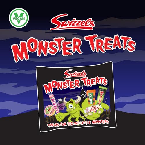Swizzels Monster Treats Bag 440g - Perfect Halloween Sweets, Fun Swizzels C 5