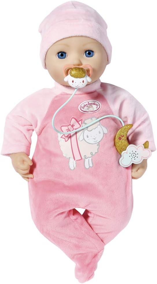 Baby Annabell Sweet Dreams Dummy 43cm - Lullaby & Light-Up Toy for Toddlers 4